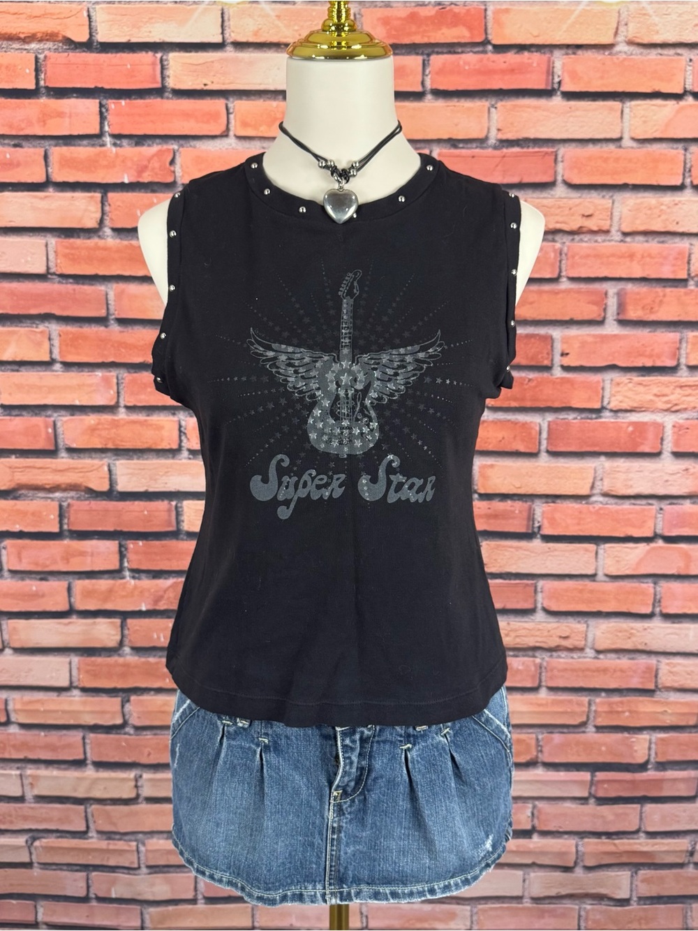 y2k rockstar baby tank